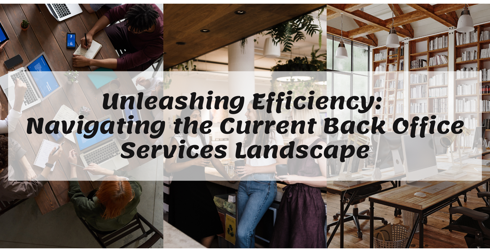 Unleashing Efficiency: Navigating the Current Back Office Services Landscape