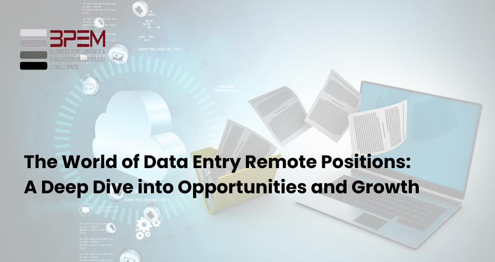 Data Entry Remote Positions