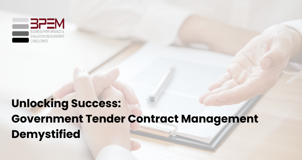 Government Tender Contract Management